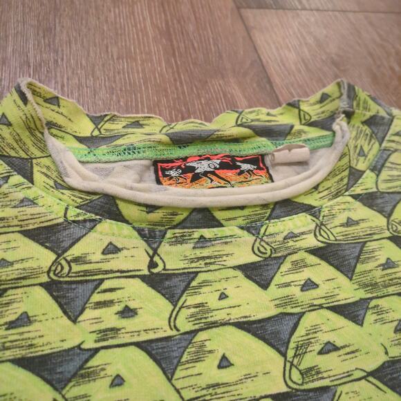 VTG Maui and Sons Adult XL Shirt Surf California Beach Ski Snowboard Ocean AOP - Picture 2 of 7